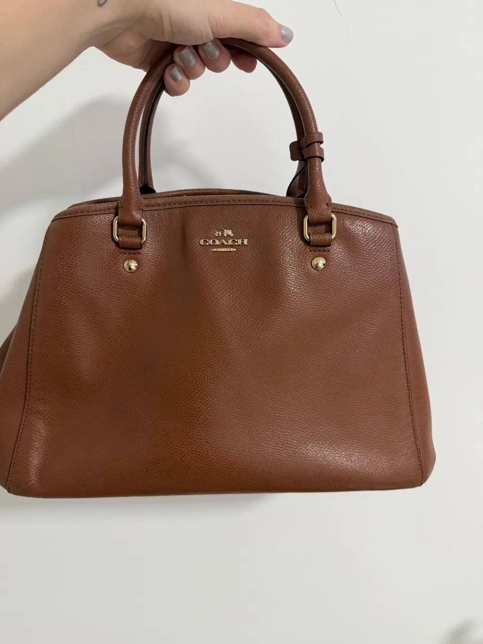Bolsa coach marrom 