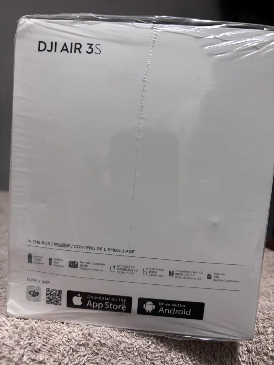 Drone dji air 3s lacrado Anatel  - Foto 5