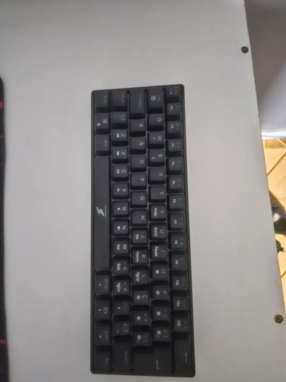 Teclado mecânico superflame switch red