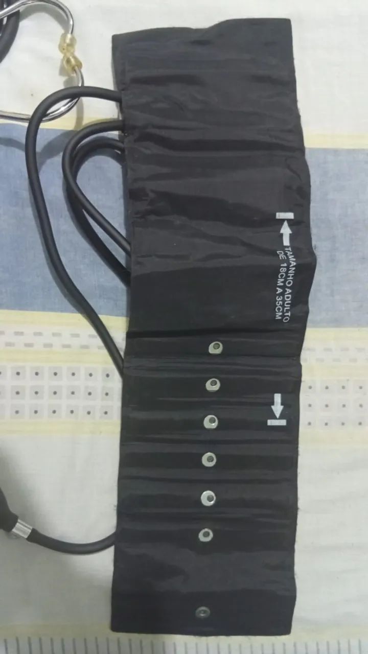 Aparelho de Pressão WanMed + Estetoscópio Completo Excelente Estado - Foto 3