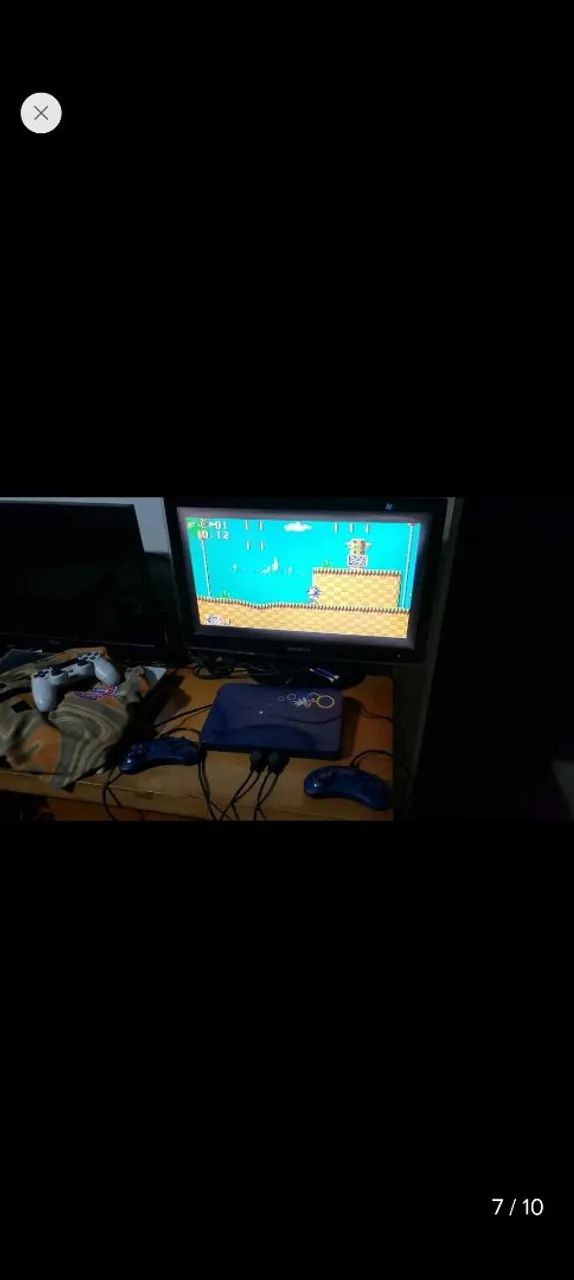 Master System Evolution 132 Jogos Azul. - Foto 5