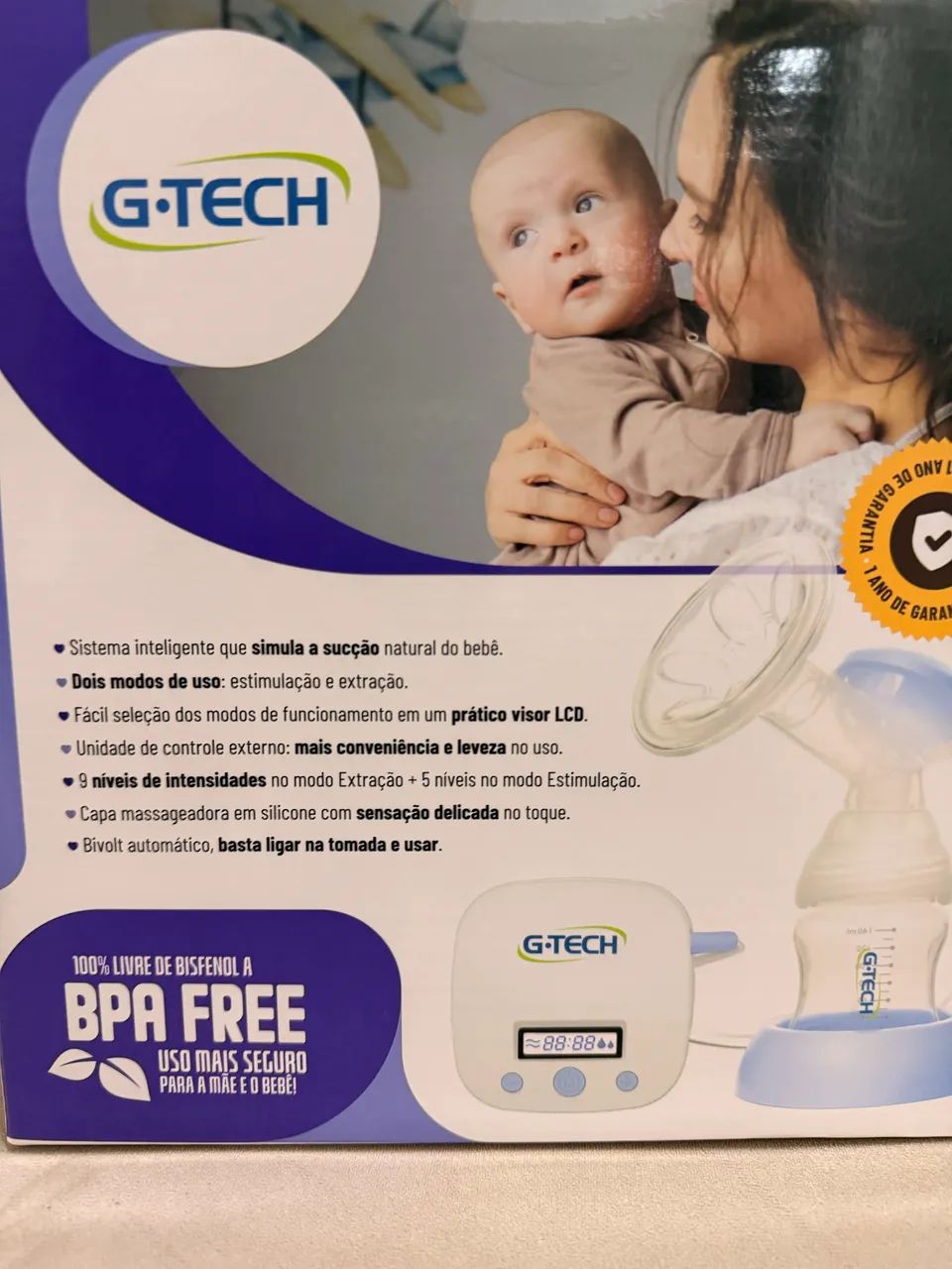 Máquina de tirar leite materno automático  - Foto 3