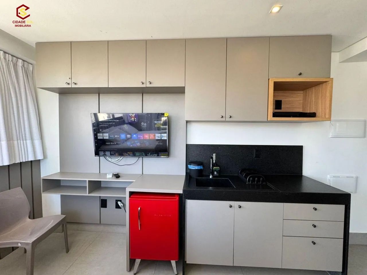 Flat Mobiliado e Projetado em Jardim Oceania por R$429 Mil, 18.5m² 2