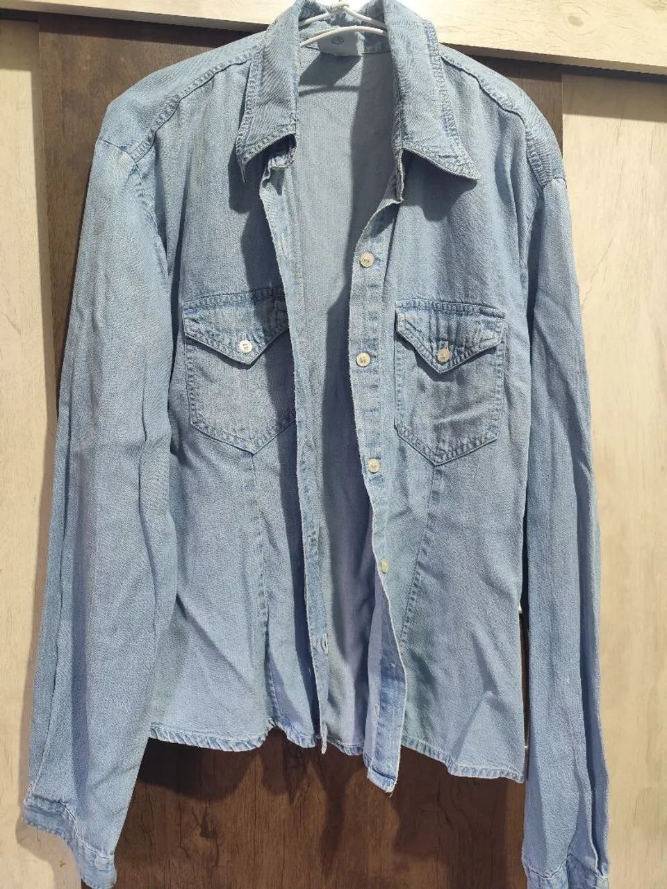 Camisa jeans tradicional 
