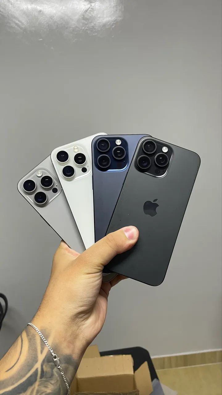 iPhone 15 pro Max 512gb - venda ou troca!!! Garantia 4 mês 