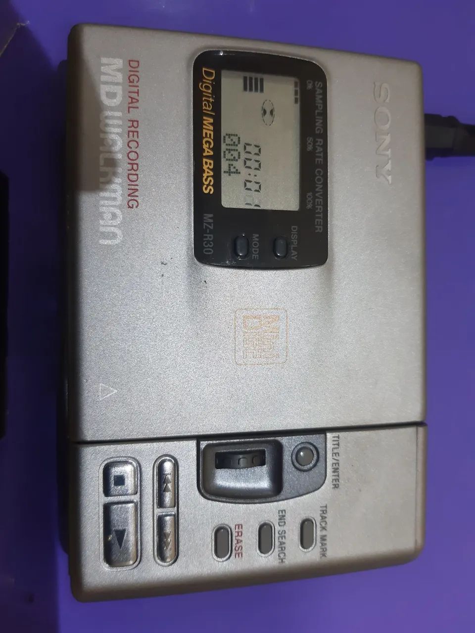 Mini Disc Walkman MD MZ-R30 - Foto 4