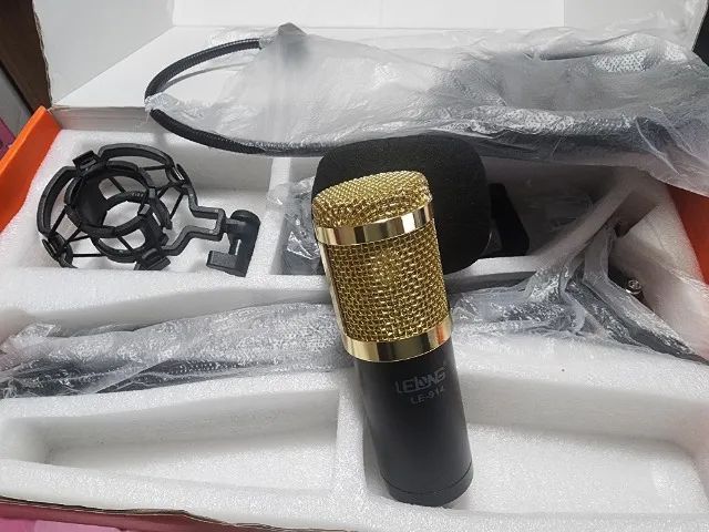 Microfone Condensador Lelong LE-914 - Seminovo