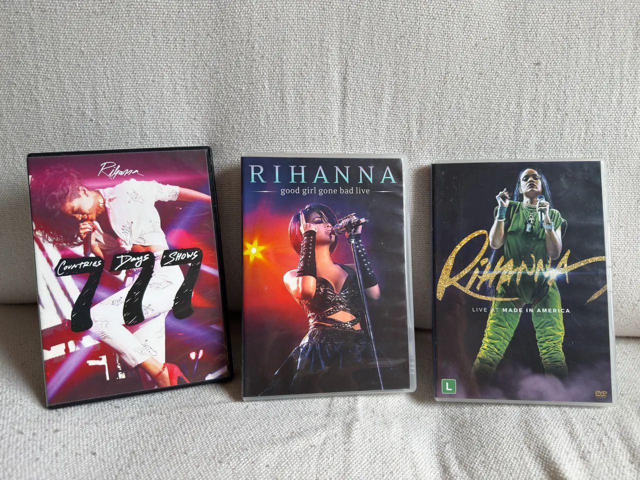 DVD Rihanna originais 