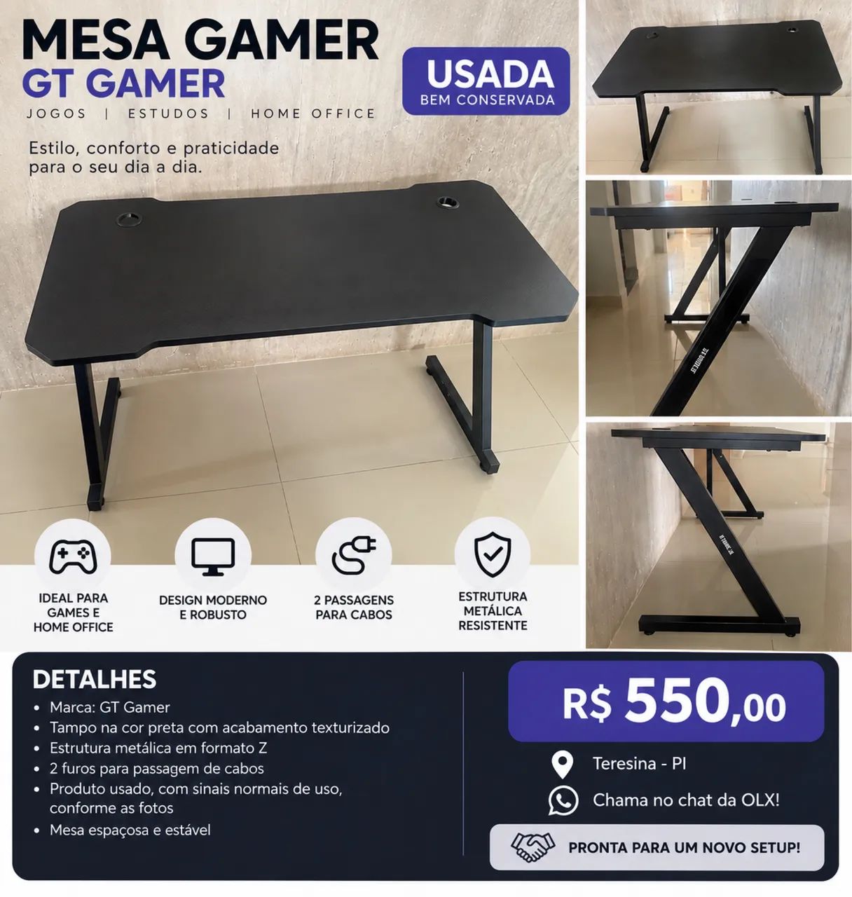 MESA GAMER