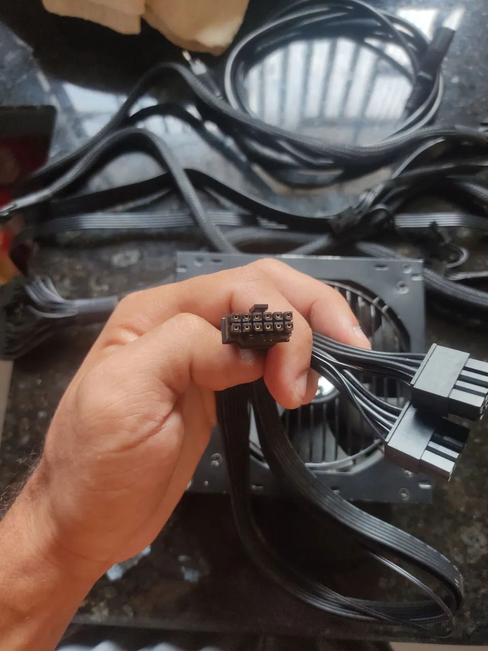 fonte xpg 850w gold + cabo PCIe 5.0 - Foto 4