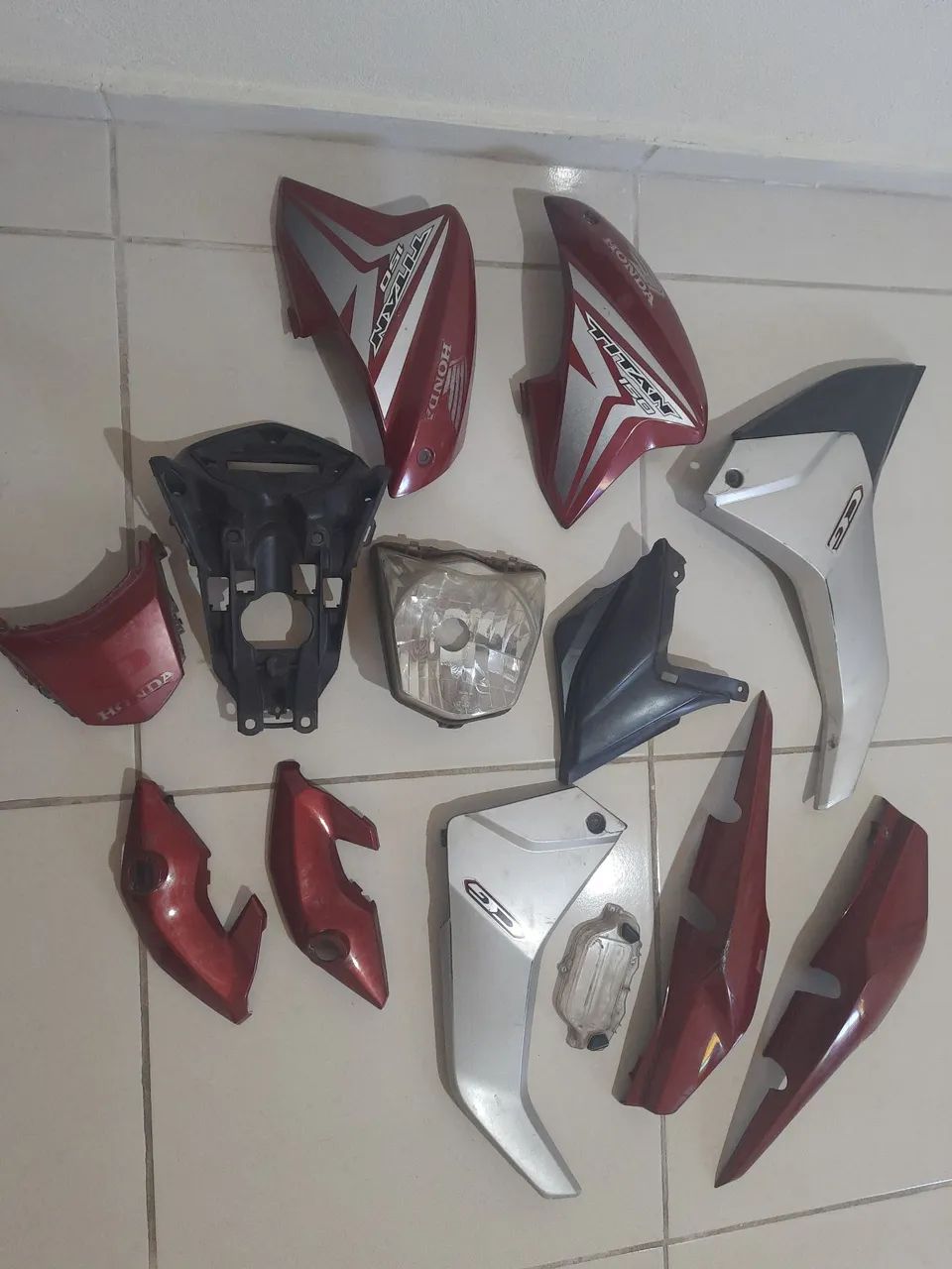 Peças de moto usadas 