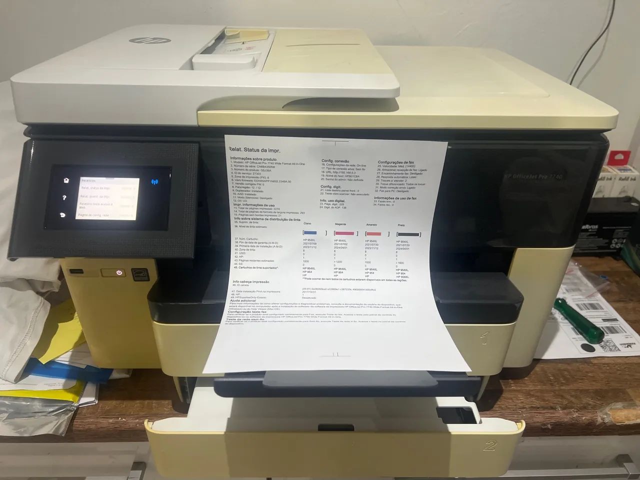 Impressora HP7740 A3 - Foto 2