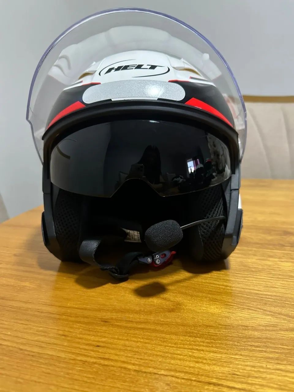 Capacete Helt Aberto City Com Óculos Interno  - Foto 4