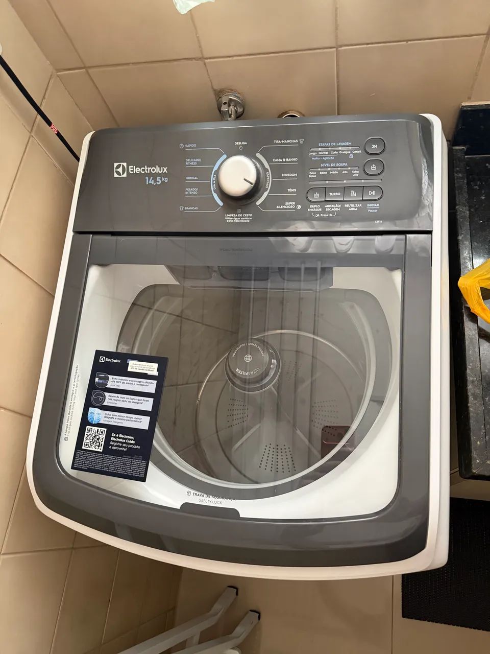 Máquina Electrolux 14,5kg