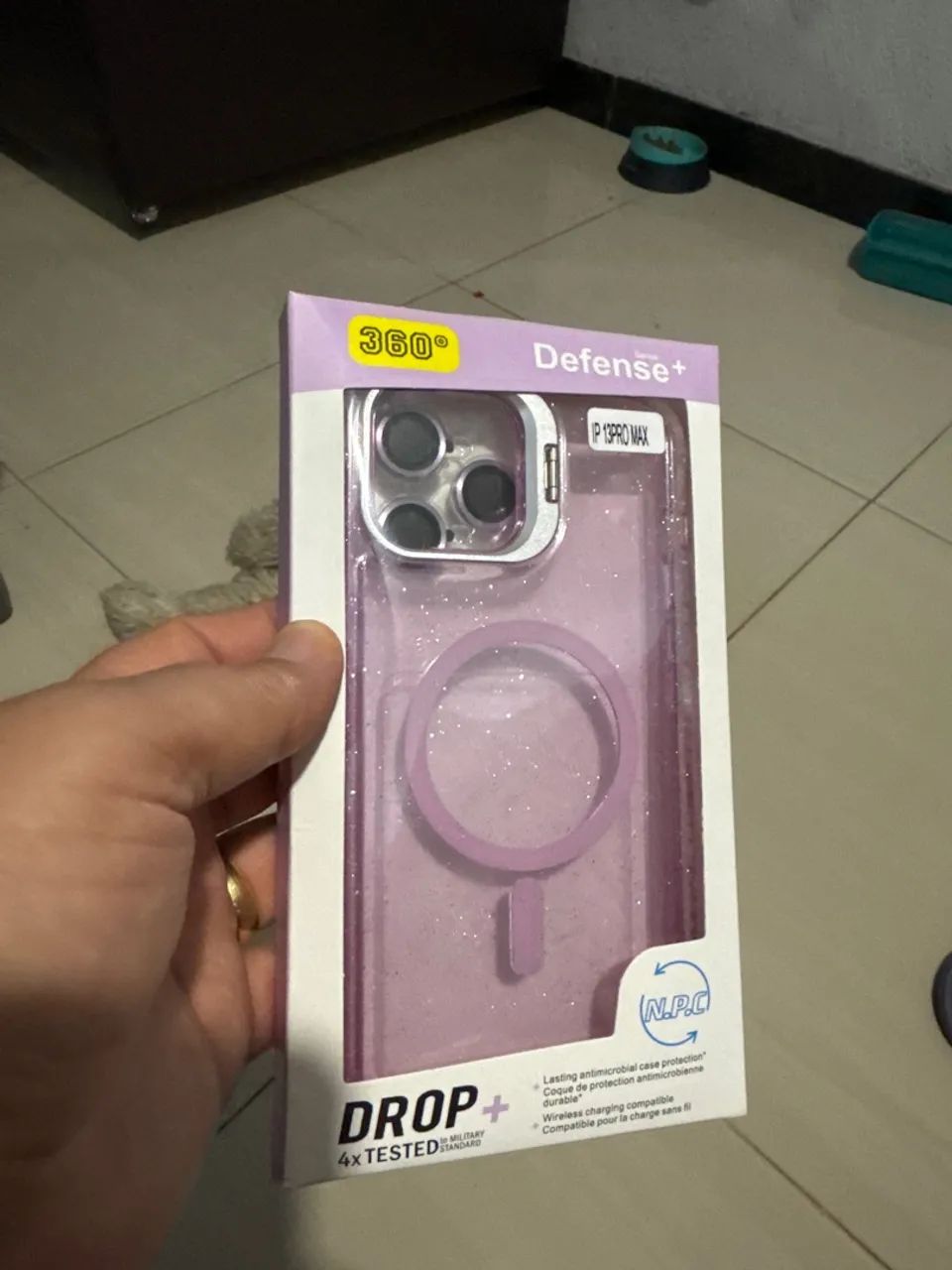 Capinha do iPhone 13 Pro Max de indução 