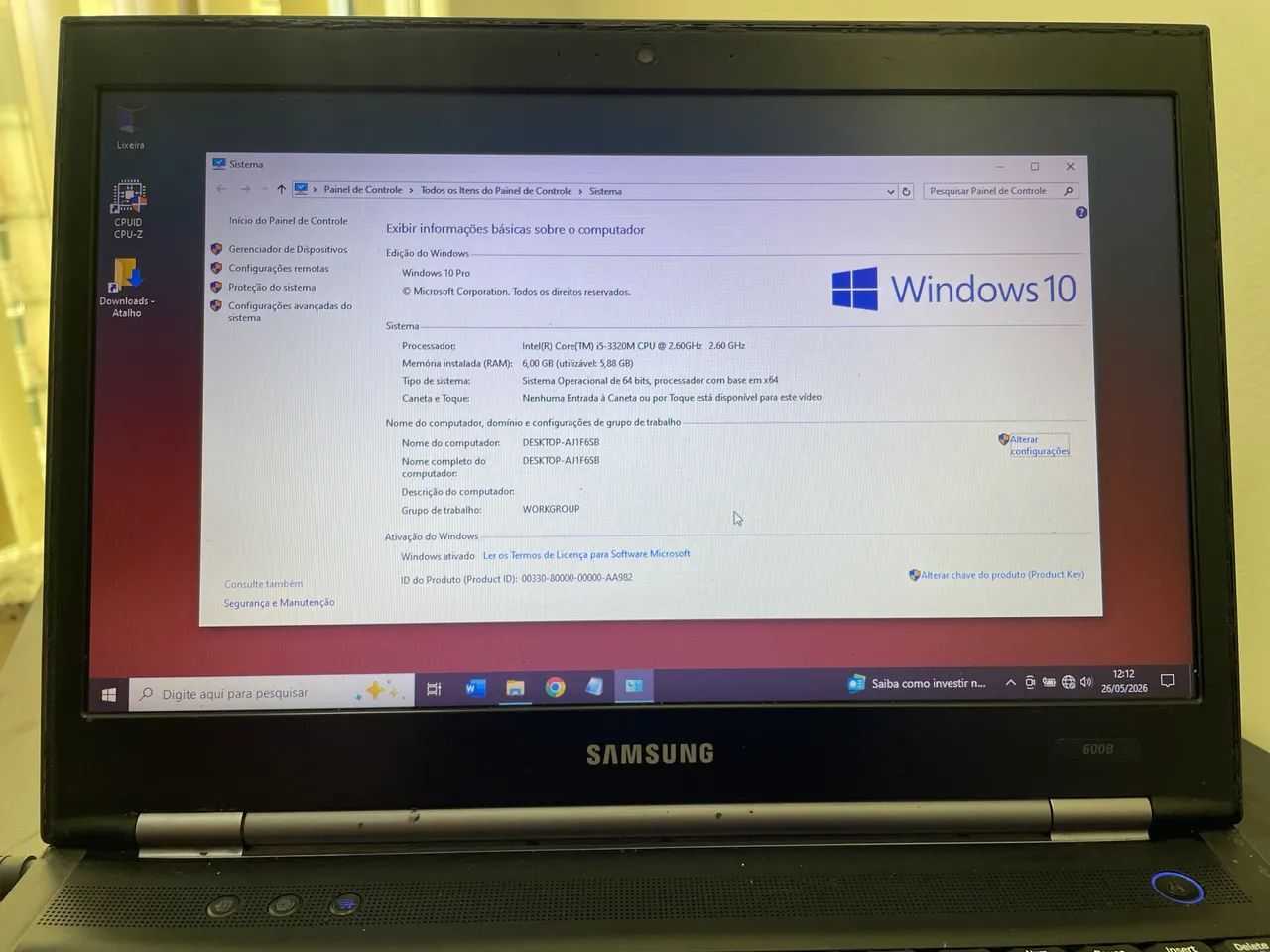 Notebook Samsung i5  - Foto 5