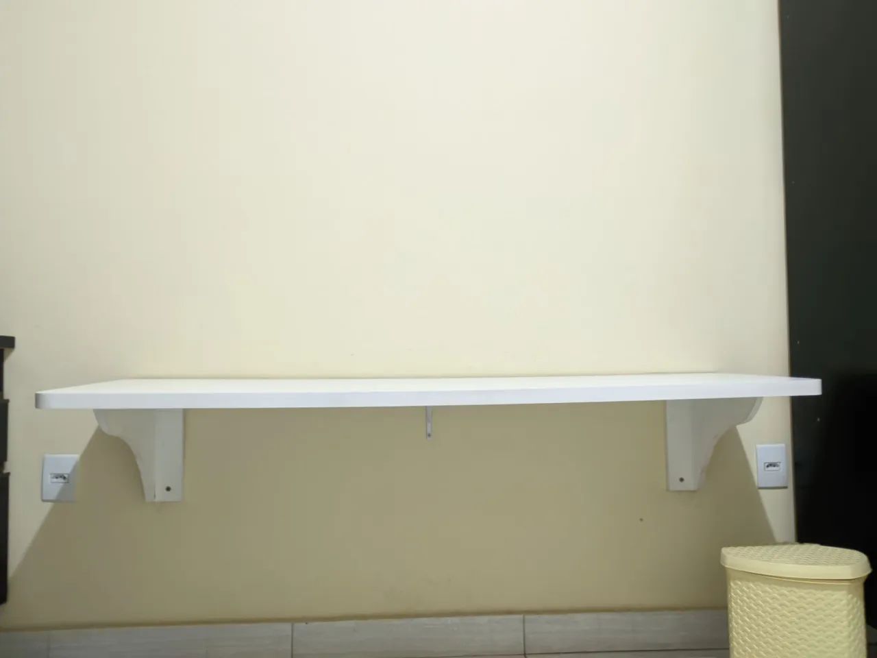 Bancada branca em madeira  - Foto 2