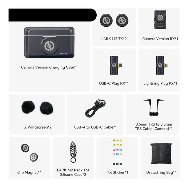 Microfone Hollyland Lark M2 - Foto 3