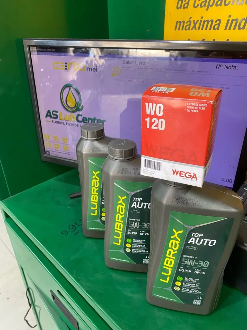 TROCA DE ÓLEO 
