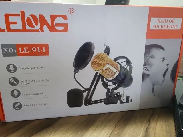 Microfone Condensador Lelong LE-914 - Seminovo - Foto 2