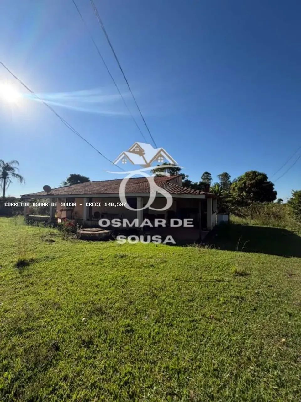 Chácara de 980m² na cidade de Pereiras - SP