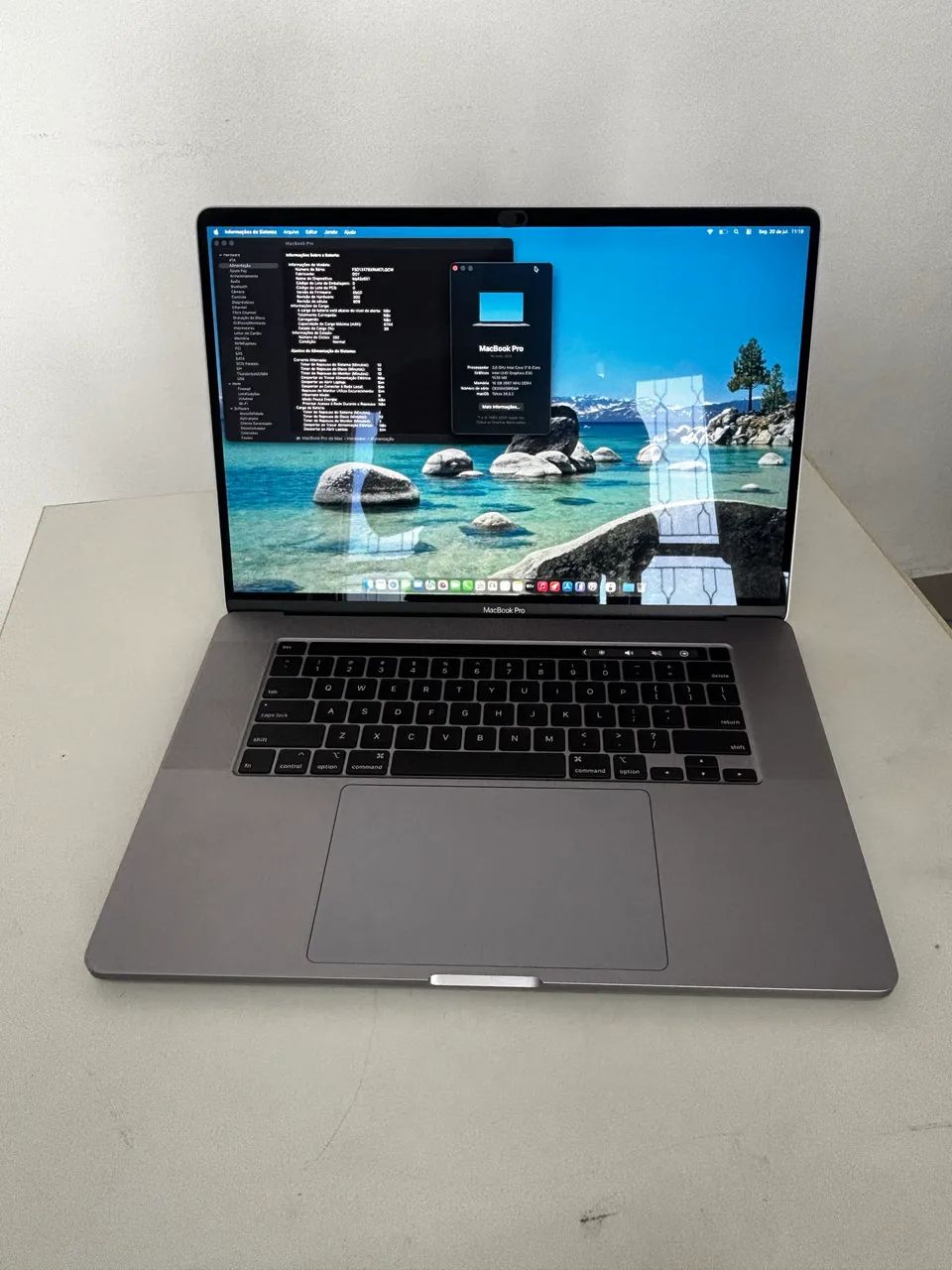 MacBook Pro TouchBar 16 - i7 - 16Gb- SSD 512 - Notebooks - Parque