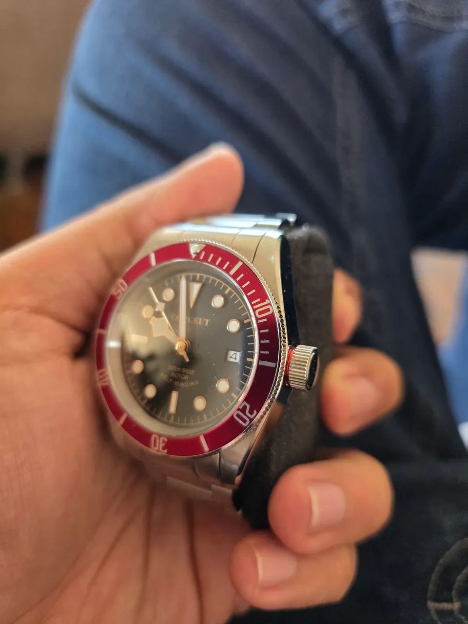 Relógio Corgeut homage Tudor bb58 - Foto 5