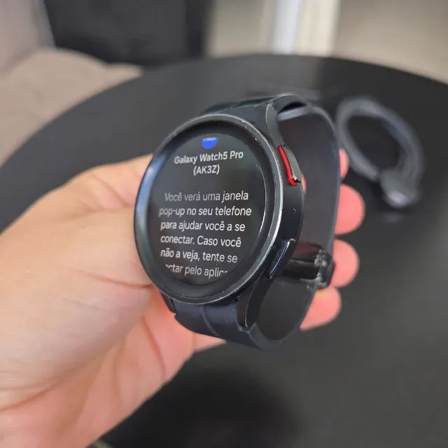 Samsung Galaxy Watch 5 Pro 45mm GPS com Pulseira Extra - Excelente Estado - Foto 3