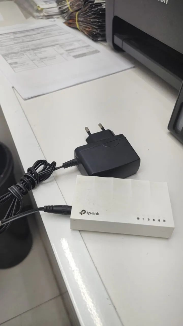 Tp-Link ls1005 usado switch 5 portas