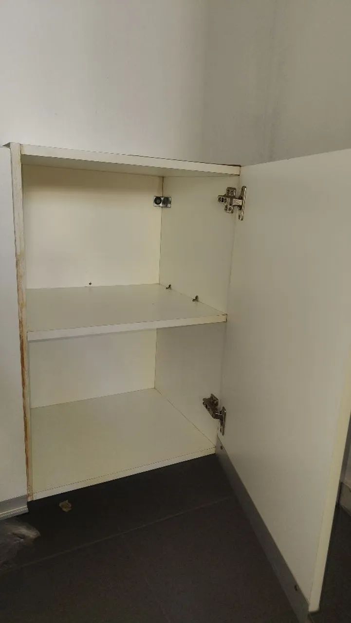 Par de Armários Baixos / Balcões Modulares Brancos  - Foto 3