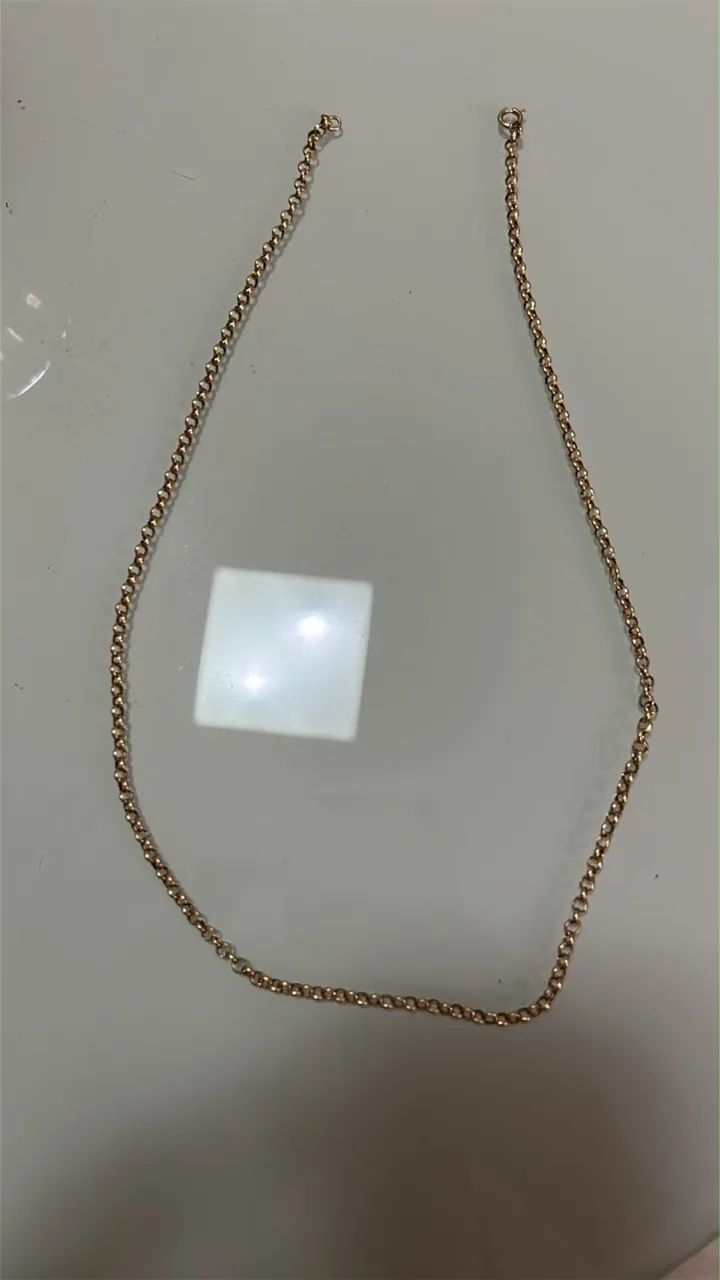 Corrente e pingente OURO 18 k - Foto 4
