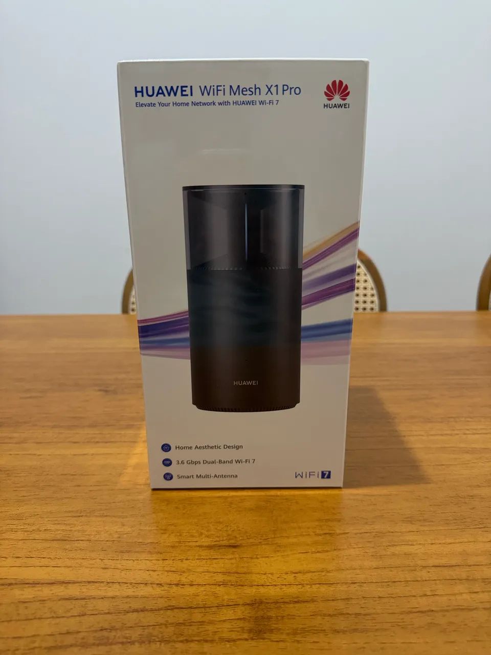 HUAWEI WiFi Mesh X1 Pro | Roteador | Wi-Fi 7 de Banda Dupla de 3,6 Gbps | Multiantena