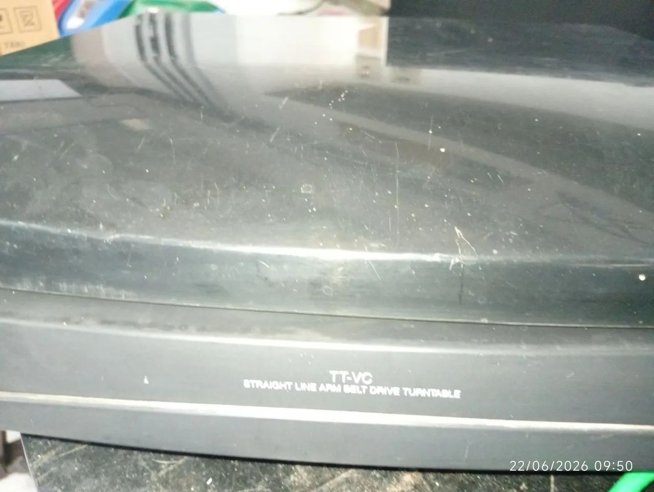 Toca disco gradiente ótimo estado com agulha  - Foto 2
