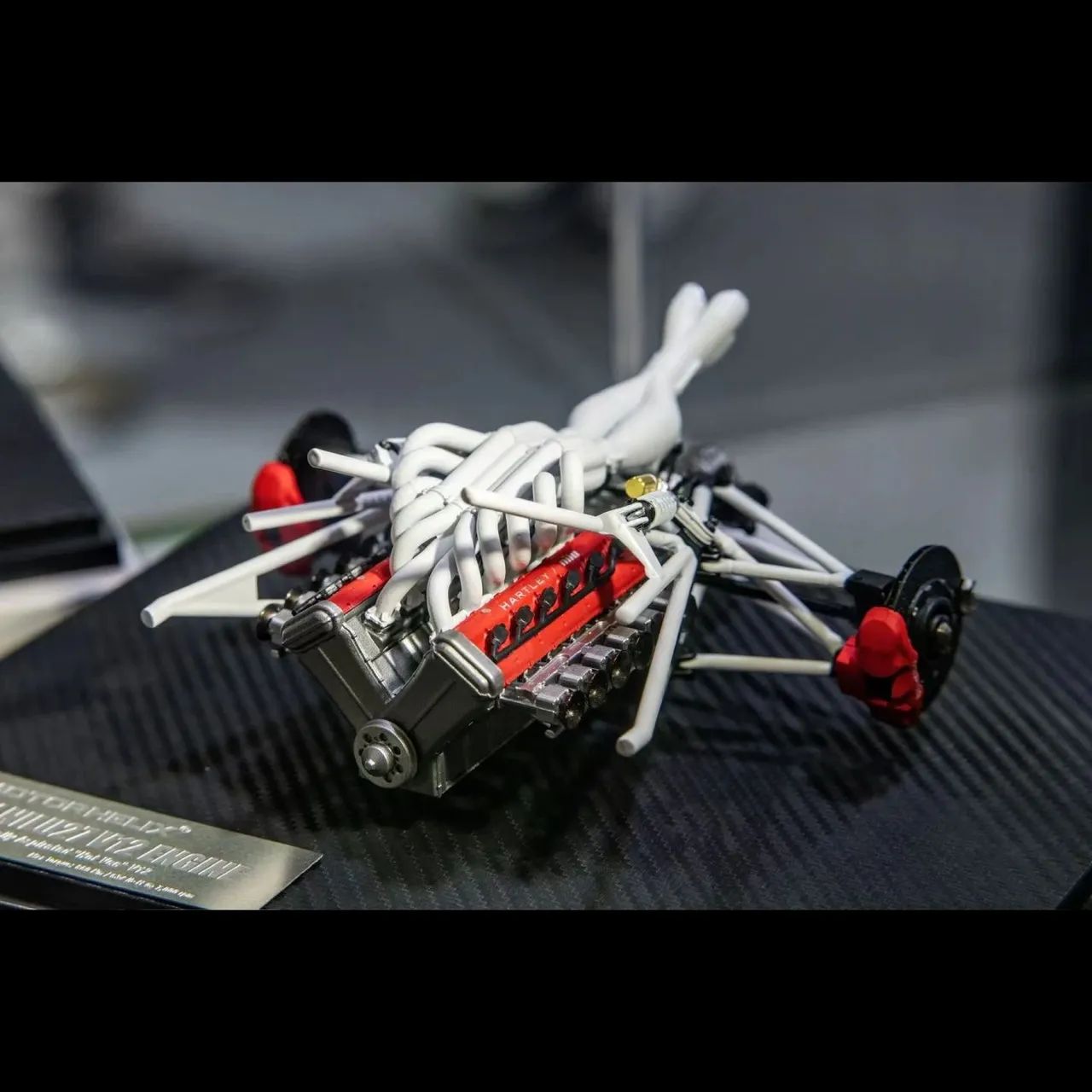 Motorhelix Hartley Nilu27 V12 Engine Model Mh 1:18 Scale - Foto 5