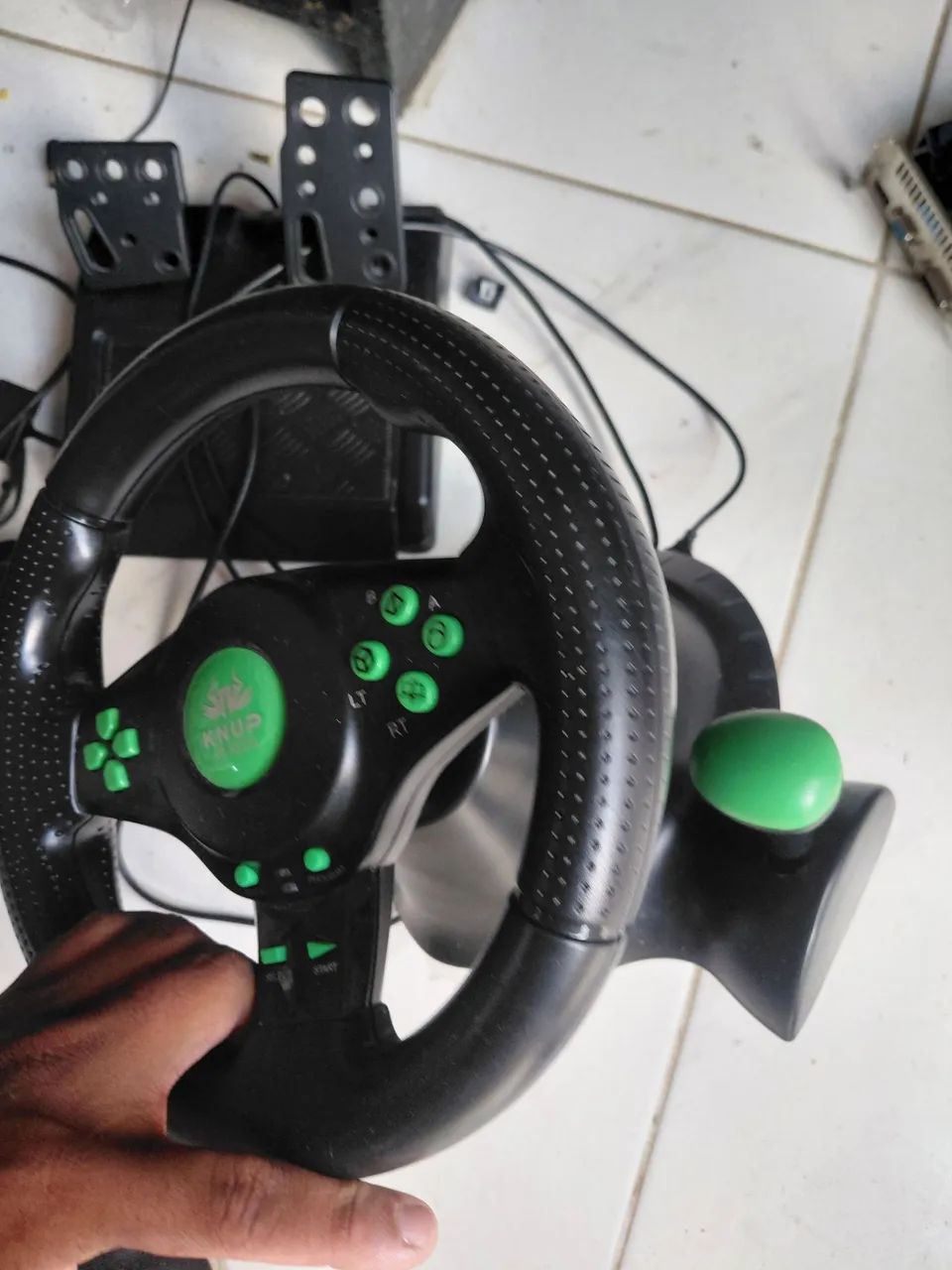 Volante pc e ps2 - Foto 3