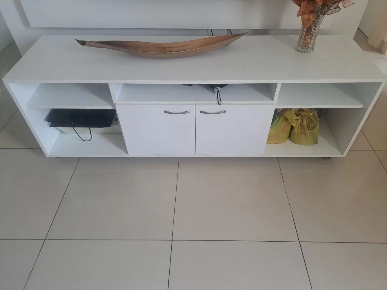 Rack branco 2 portas  - Foto 2