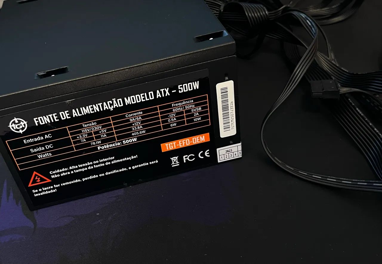 FONTE PC 500w 