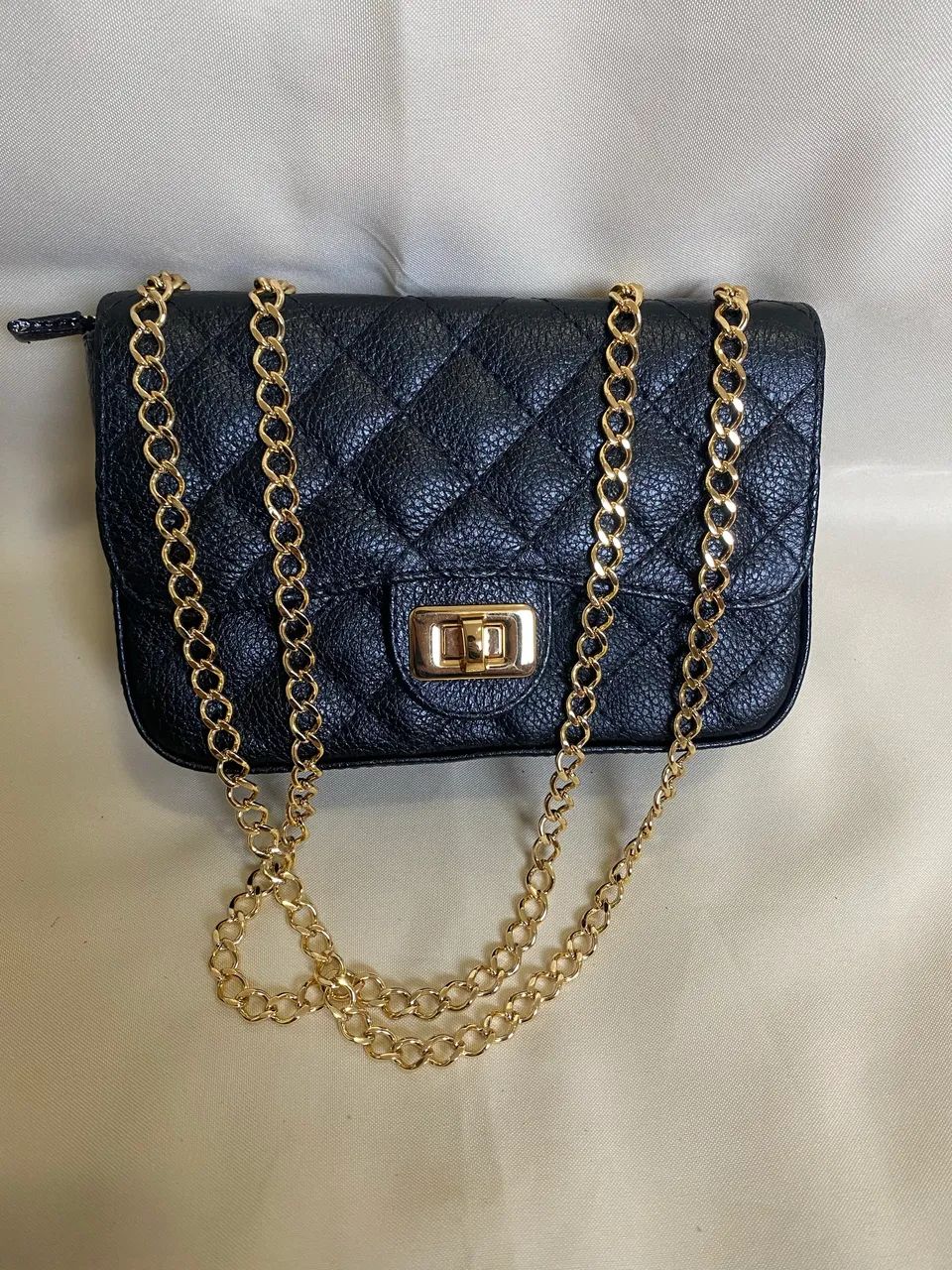 Bolsa Couro legítimo Preta - Foto 5
