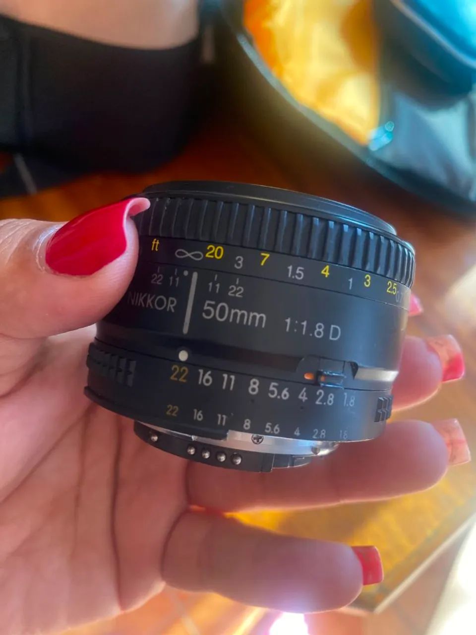 Câmera profissional com lentes e acessórios  - Foto 4