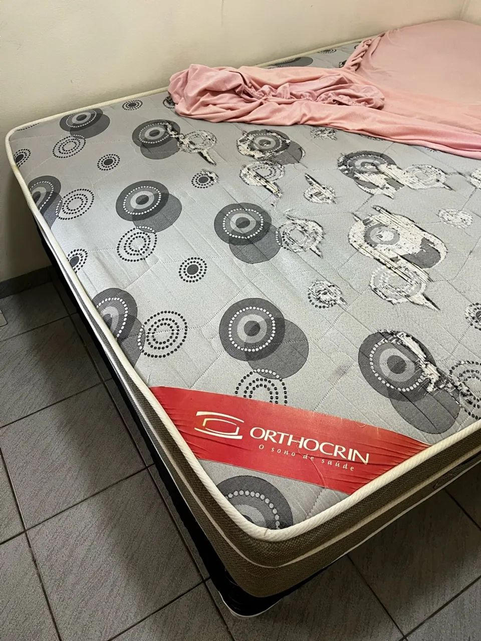 Cama box e colchão Orthocrin - Foto 4