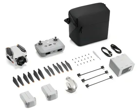 Drone Mini 3 combo Fly More + maleta para transporte - Foto 2
