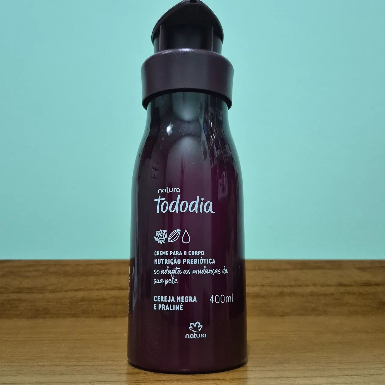 Hidratante corporal Tododia Cereja Negra e Praliné 400mL
