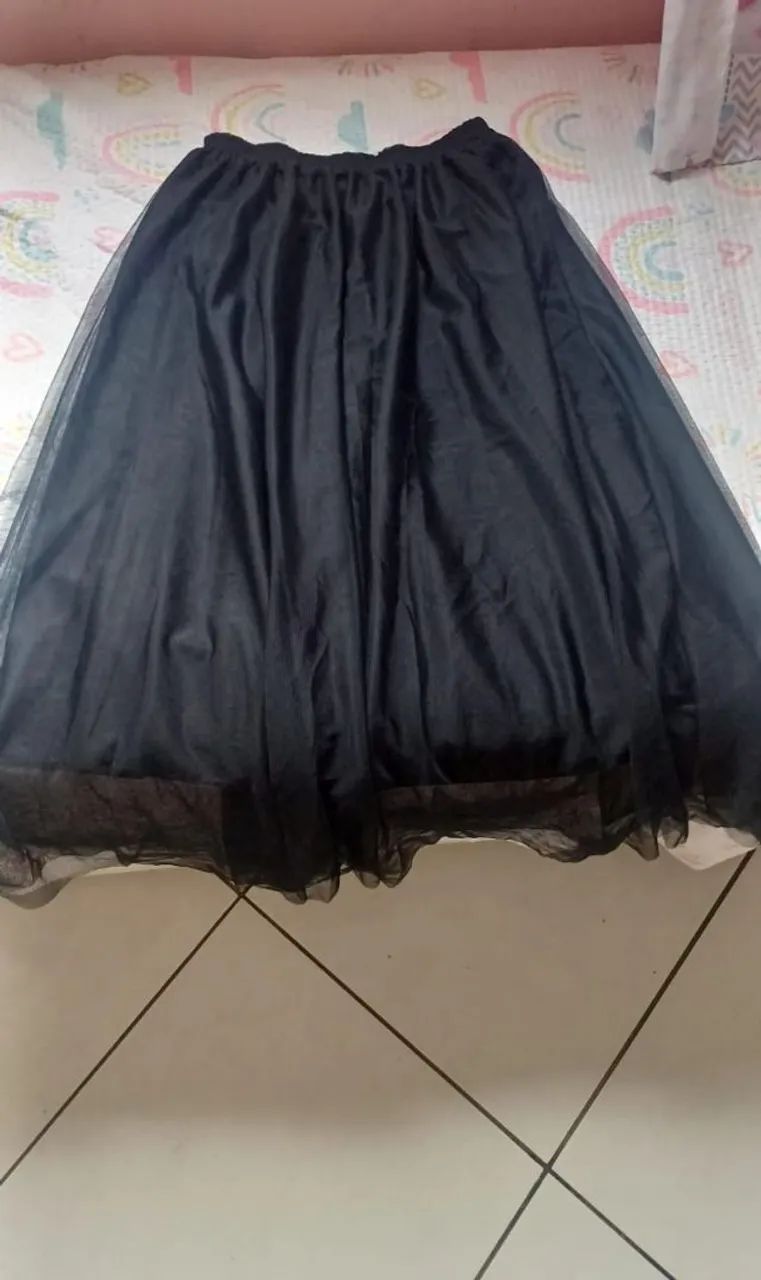 Saia de tule 