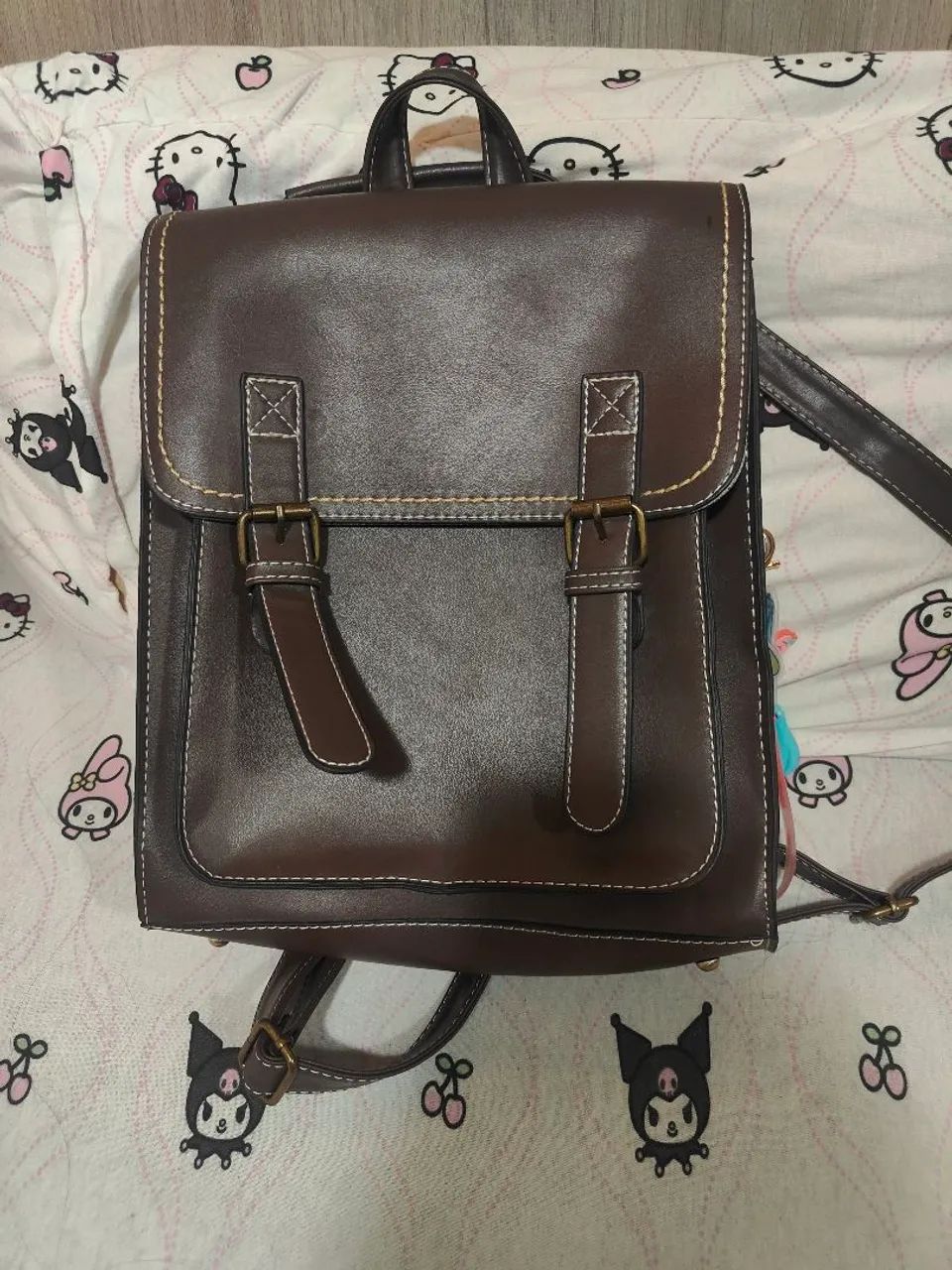 Mochila couto marrom