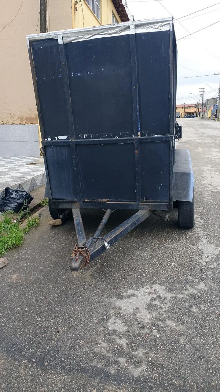 Vendo uma carrosinha 2 eixo 8 - Foto 3