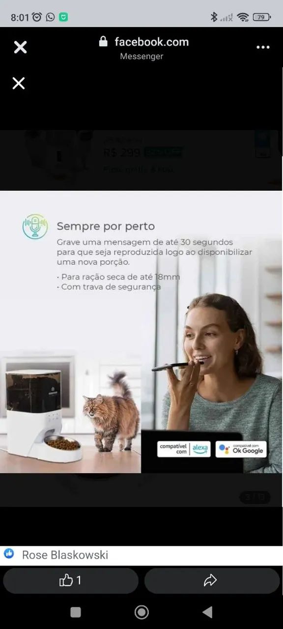 Comedouro automático wifi - Foto 3