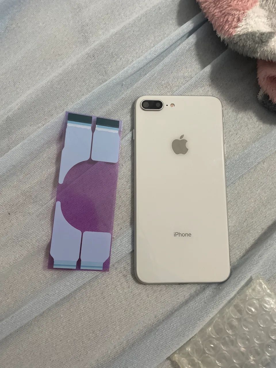 Carcaça do iPhone 8 Plus branca - Foto 2