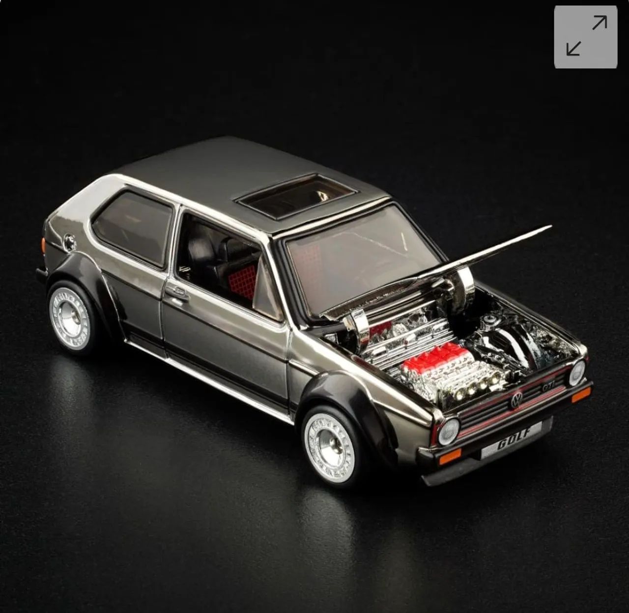 Hot Wheels RLC 1976 Volkswagen Golf Mk1 GTi - Hobbies e coleções