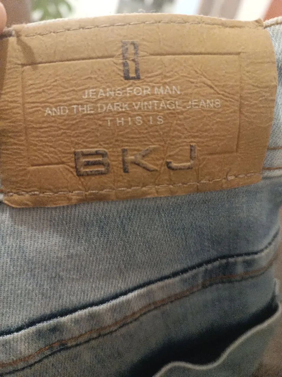 CALÇA JEANS CLARA 40 - Foto 4