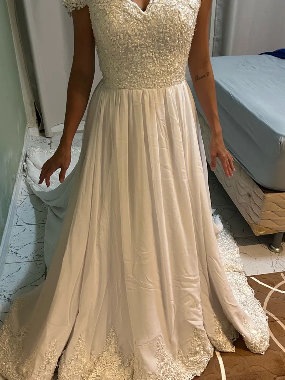 Vestido de noiva a venda  - Foto 4